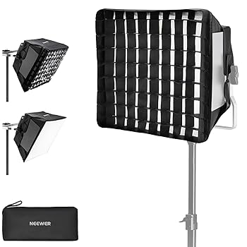 NEEWER LED-NL660 2個セット 2 Pack NEEWER NL660 Bi-Color LED Panel Light with Stand Kit
